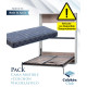 Pack Cama abatible Vertical y colchón viscoelastico Ref T73000