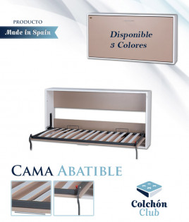 Cama Abatible Horizontal de 90 cm Ref T55100