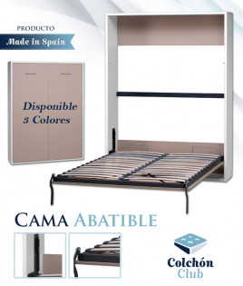 Cama Abatible Vertical disponible en diferentes medidas Ref T55100