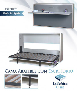 Cama Abatible Horizontal de 90 cm Ref T55100