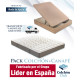 Pack Colchón viscoelástico y Canapé fabricado por el Grupo Lider en España Ref P186000