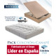 Pack Colchón viscoelástico y Canapé fabricado por el Grupo Lider en España Ref P187000