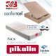 Pack Pikolin, Colchón Viscoelástico modelo Apple y Canapé madera Ref P146000