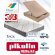 Pack Pikolin, Colchón de Muelles Modelo Elan y Canapé de madera Ref P365000