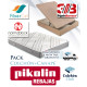 Pack Pikolin, Colchón de Muelles Modelo Arce y Canapé de madera Ref P360000