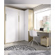 Dormitorio con cama abatible, escritorio y armario rincón Ref YC406