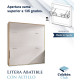 Litera Abatible Horizontal con altillo disponible en diferentes colores Ref Y40000