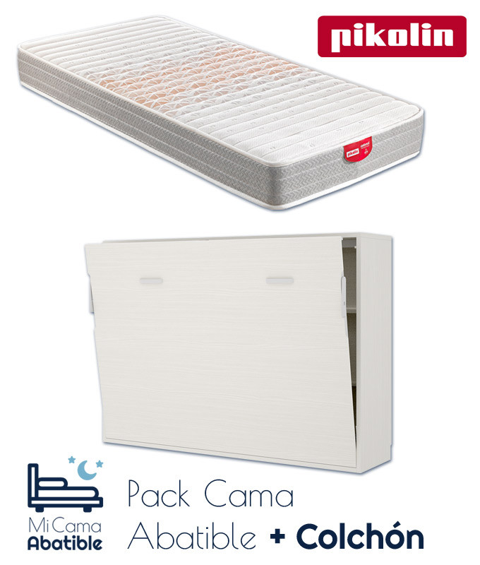 Pack Cama Abatible Horizontal y Colchón Ref Y41000