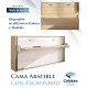 Cama Abatible Horizontal con escritorio disponible en diferentes colores y medidas Ref Y30000