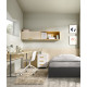 Dormitorio Juvenil con canapé y escritorio Ref YC205