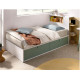 Dormitorio Juvenil cama nido y escritorio Ref YC209
