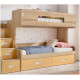 Dormitorio Juvenil con Litera y escritorio Ref YC311