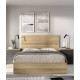 Dormitorio con canapé matrimonial, cabecero y mesitas Ref YC514