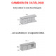 Dormitorio con cama abatible, escritorio y armario Ref YH407