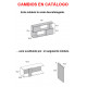 Dormitorio con cama abatible matrimonial, escritorio estantes Ref YH410