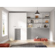 Dormitorio cama abatible con estantería y armario Ref Z24-32