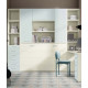 Dormitorio con cama abatible con altillo, estanterías y escritorio Ref Z24-35