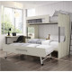 Dormitorio Juvenil Litera con arrastre y escritorio Ref Z24-51