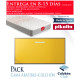Pack Cama Abatible Horizontal y Colchón Ref Z12000