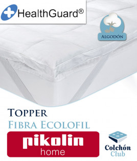 Topper Fibra Ecolofil Antialérgico Ref PH27000