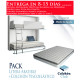 Pack Litera Abatible Horizontal y Colchones Viscoelasticos Ref N25000
