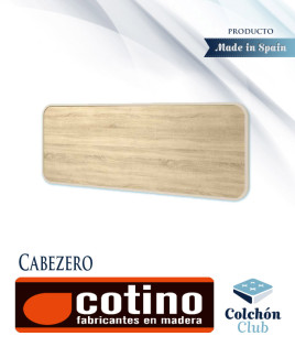 Cabecero de madera 