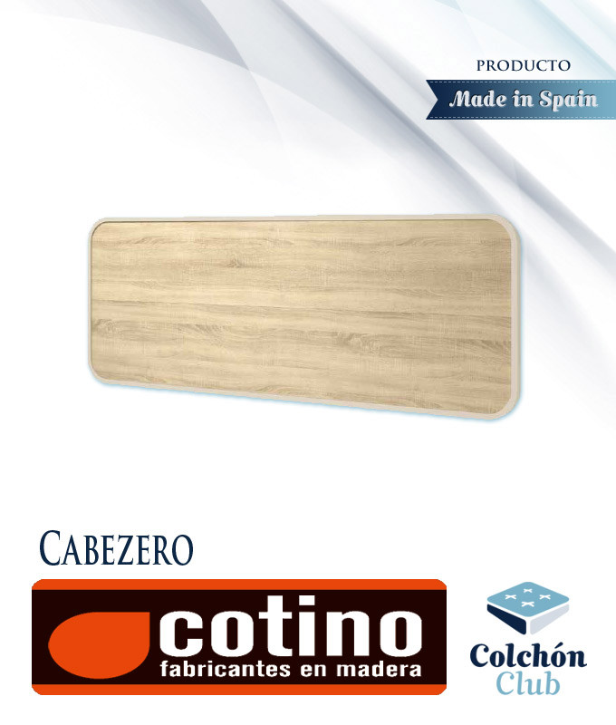Cabecero de madera 