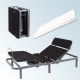 Pack Cama articulada plegable y colchón viscoelástico Ref DB13000