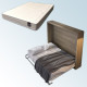 Pack Cama Abatible Horizontal y Colchón Viscoelastico Ref N23000