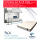 Pack Litera Abatible Horizontal y Colchones Viscoelasticos Ref N25000