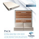 Pack Litera Abatible Horizontal con Sofá y colchones viscoelásticos Ref N65000