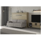 Cama Abatible Horizontal con Sofá disponible en diferentes medidas y colores Ref N34100