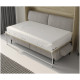 Cama Abatible Vertical con Sofá disponible en diferentes medidas y colores Ref N15100