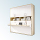 Cama Abatible con escritorio y armario Ref Y70000