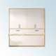 Cama Abatible con escritorio y armario Ref Y71000