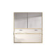 Cama Abatible con escritorio y armario de puertas correderas Ref Y72000