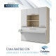 Cama Abatible con escritorio y armario Ref Z26000