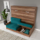 Pack Cama Abatible Horizontal con Sofá y Colchón Viscoelastico Ref N43000