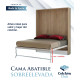 Cama Abatible Vertical sobreelevada, mayor comodidad para subir y bajar de la cama Ref N83000