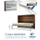 Pack Cama Abatible Horizontal sobreelevada y Colchón Viscoelastico Ref N86000