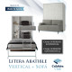 Litera Abatible Vertical Matrimonial con Sofá Ref N36000