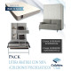 Litera Abatible Vertical Matrimonial con Sofá Ref N36000