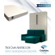 Pack Cama Abatible Vertical con Sofá Chaiselongue y Colchón Viscoelastico Ref N89000
