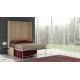 Cama Abatible Vertical con brazos de madera y con Sofá Chaiselongue Ref N91000