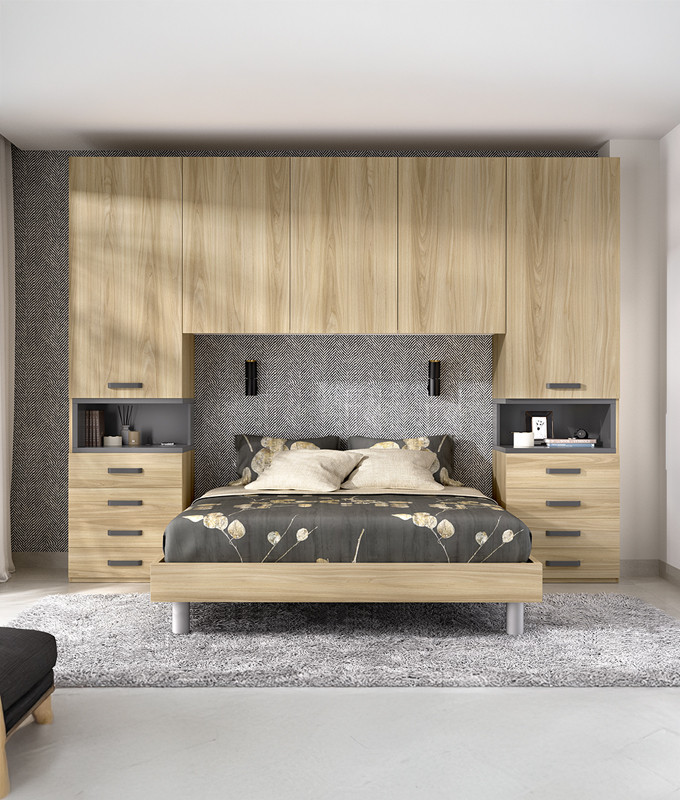 Dormitorio puente matrimonial Ref YC515