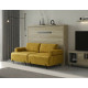 Cama Abatible Horizontal con Sofá disponible en diferentes medidas y colores Ref N34100