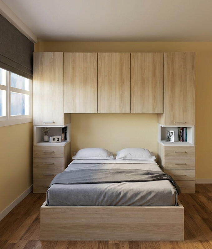 Dormitorio puente con canapé disponible en diferentes medidas Ref YC523