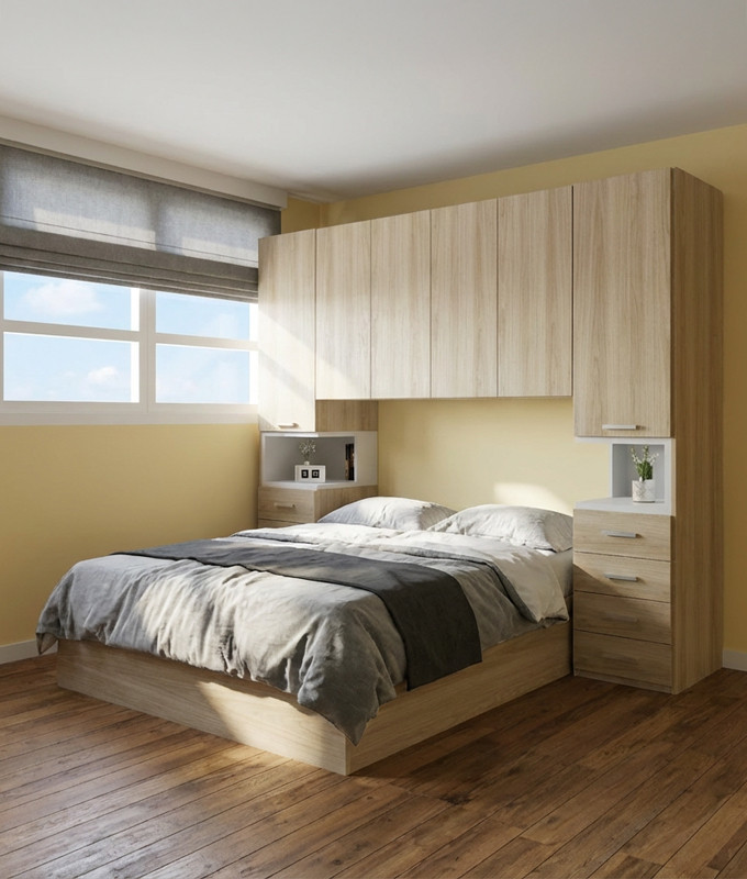 Dormitorio puente con canapé disponible en diferentes medidas Ref YC524