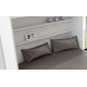 Cama Abatible Horizontal con Sofá y Armario de puertas correderas Ref N98000