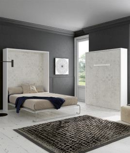 Cama Abatible Vertical disponible en diferentes medidas y colores Ref N13000